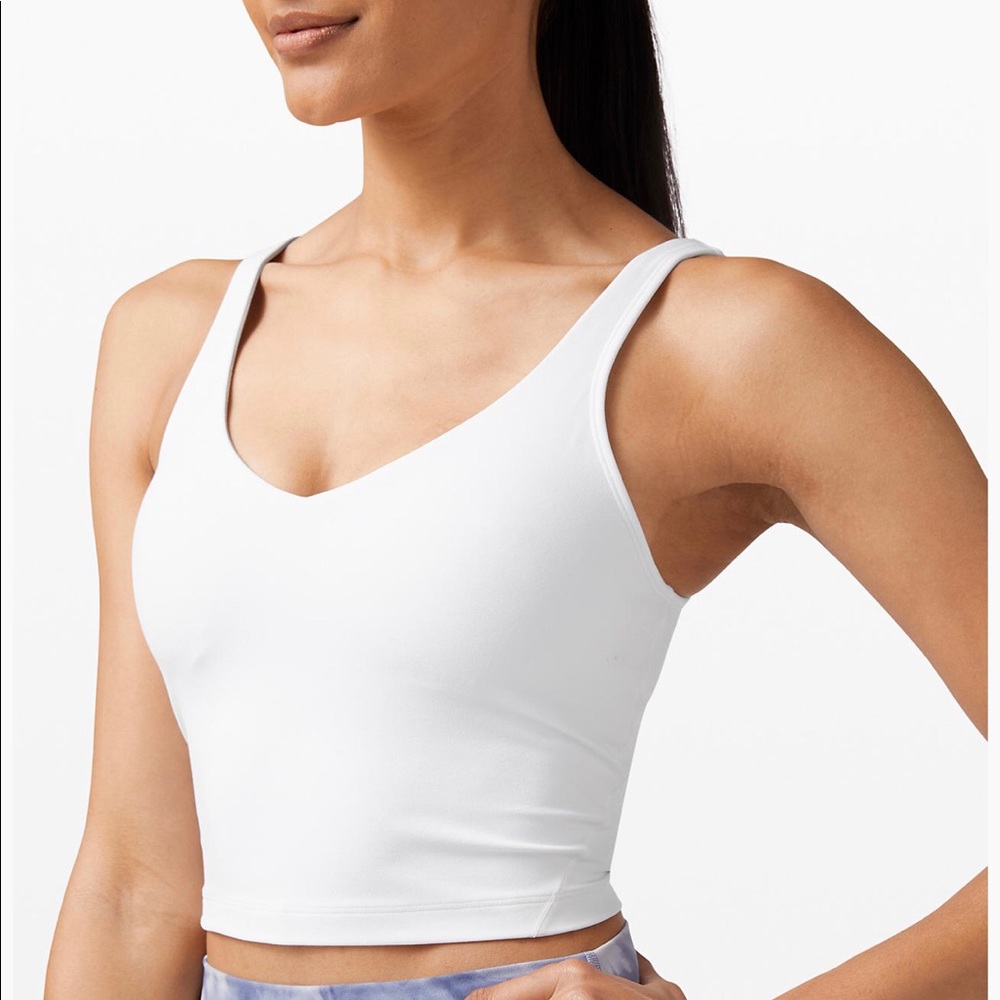 🔥LULULEMON WHITE ALIGN TANK SIZE 4 NWT🔥